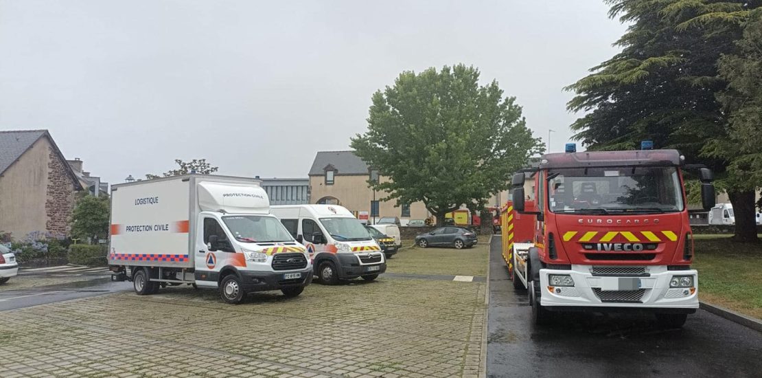 soutien aux opérations incendie protection civile pompiers sdis35 ille et vilaine