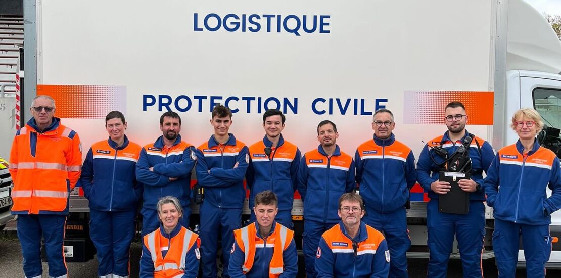 Les bénévoles de la Protection Civile d'Ille-et-Vilaine